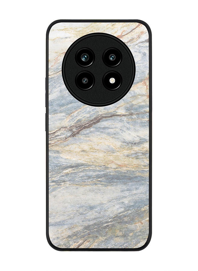 For Realme 13 Pro / 13 Pro+ Case,Slim fit Camera Protection, Shockproof Thin Phone cover  - Marble Print Grey Classic